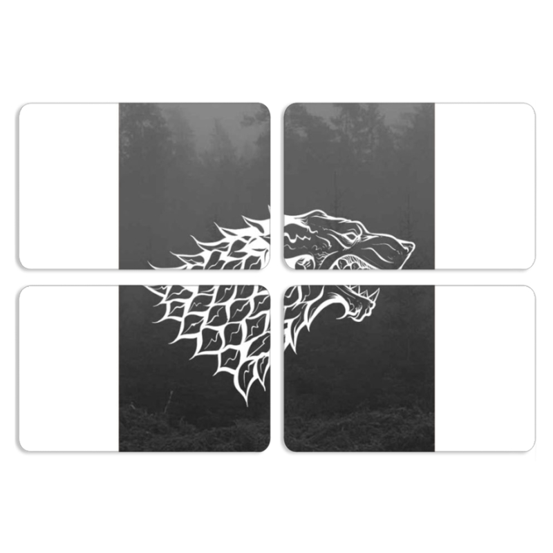 Магнитные фотопазлы 80 на 50 набор 4 штуки 