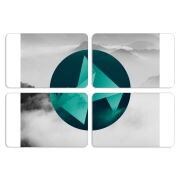 Магнитные фотопазлы 80 на 50 набор 4 штуки 