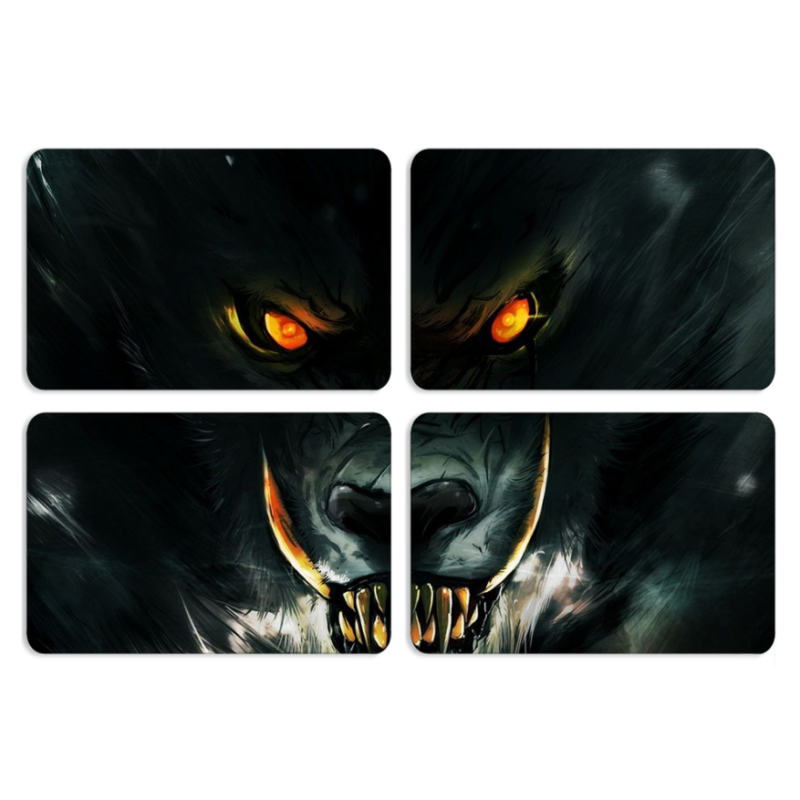Магнитные фотопазлы 80 на 50 набор 4 штуки Werewolf