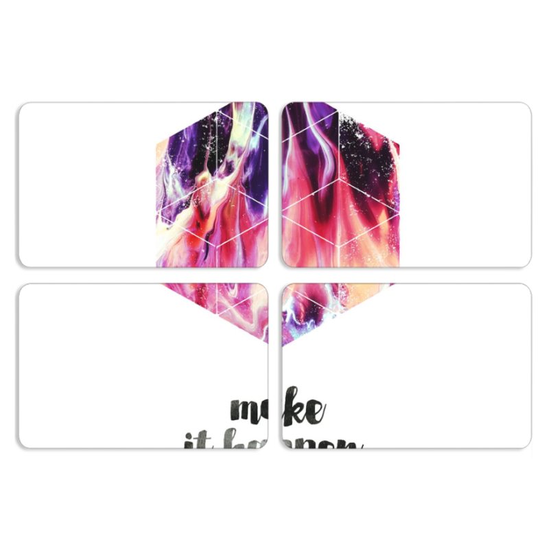 Магнитные фотопазлы 80 на 50 набор 4 штуки 