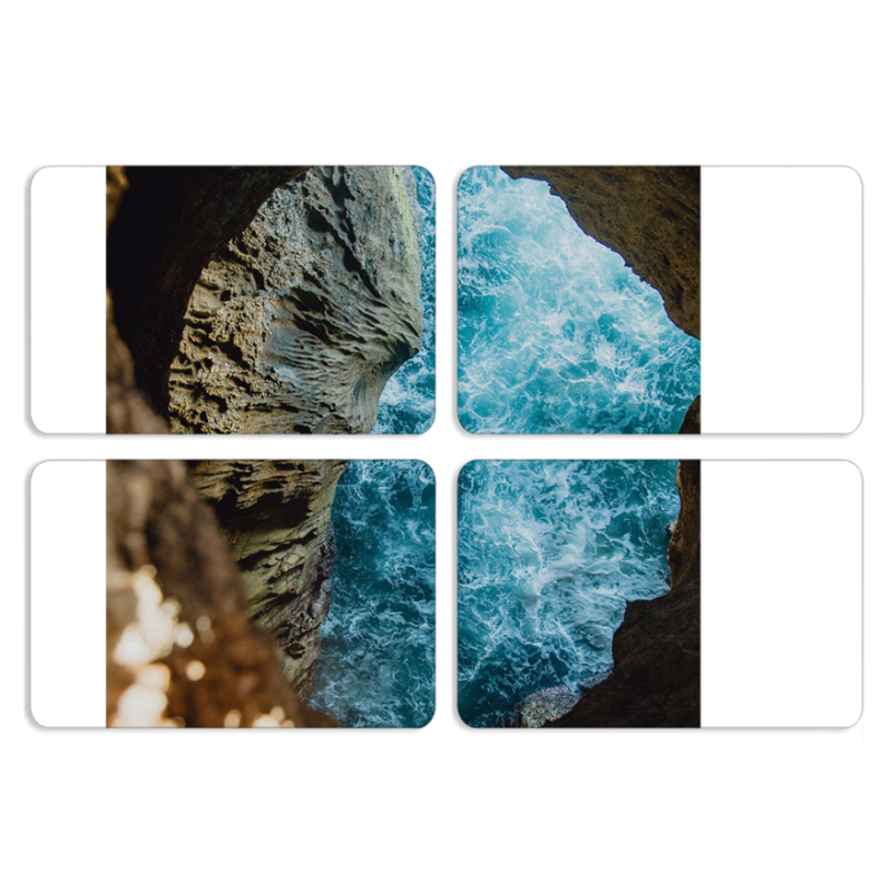 Магнитные фотопазлы 80 на 50 набор 4 штуки 