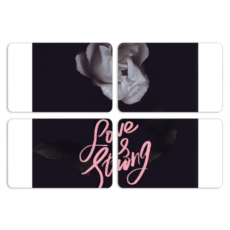 Магнитные фотопазлы 80 на 50 набор 4 штуки 