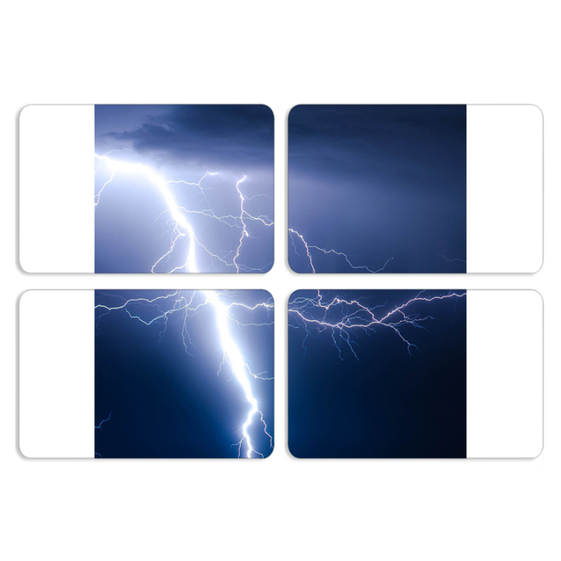 Магнитные фотопазлы 80 на 50 набор 4 штуки 