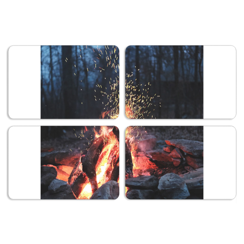 Магнитные фотопазлы 80 на 50 набор 4 штуки 