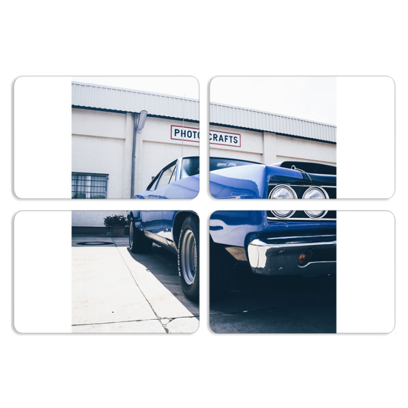 Магнитные фотопазлы 80 на 50 набор 4 штуки 