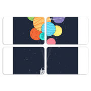 Магнитные фотопазлы 80 на 50 набор 4 штуки 