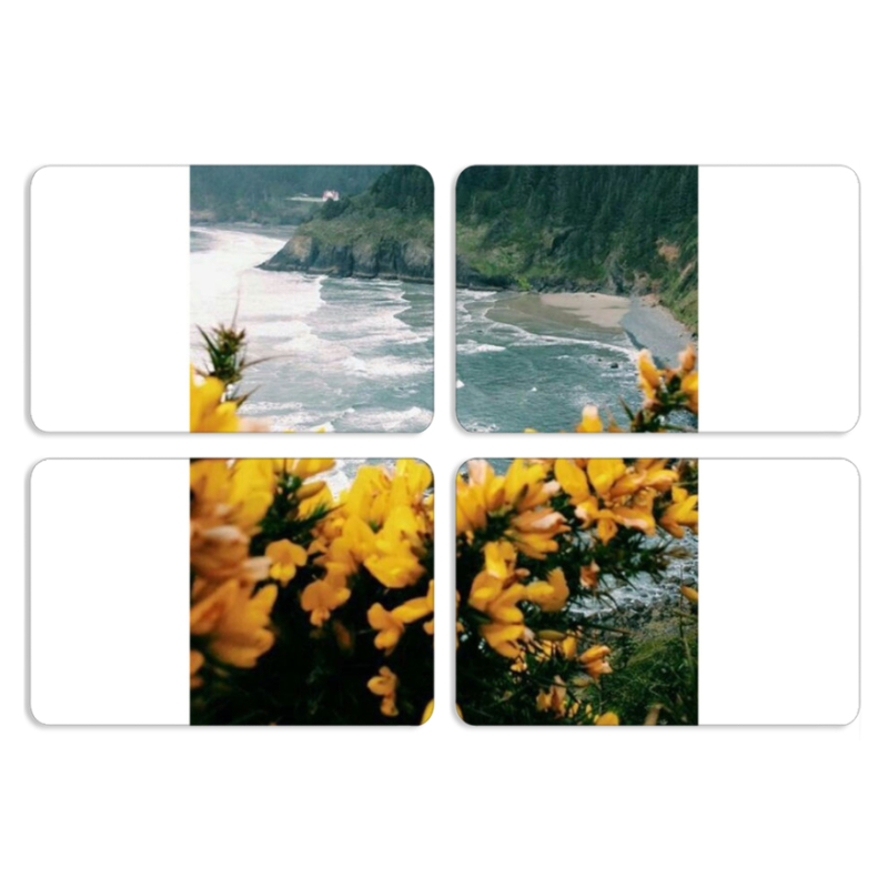 Магнитные фотопазлы 80 на 50 набор 4 штуки 