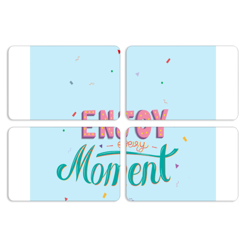 Магнитные фотопазлы 80 на 50 набор 4 штуки 