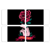 Магнитные фотопазлы 80 на 50 набор 4 штуки 