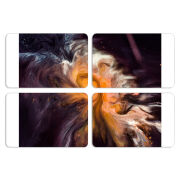 Магнитные фотопазлы 80 на 50 набор 4 штуки 