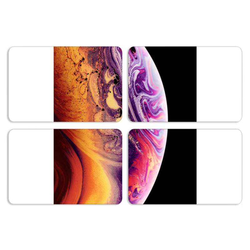 Магнитные фотопазлы 80 на 50 набор 4 штуки 