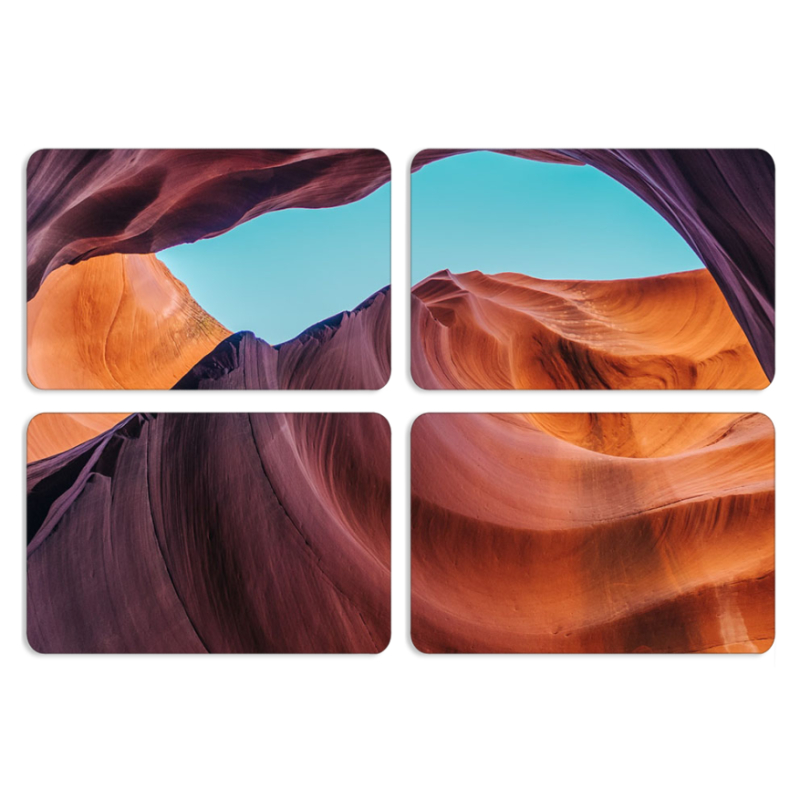 Магнитные фотопазлы 80 на 50 набор 4 штуки 