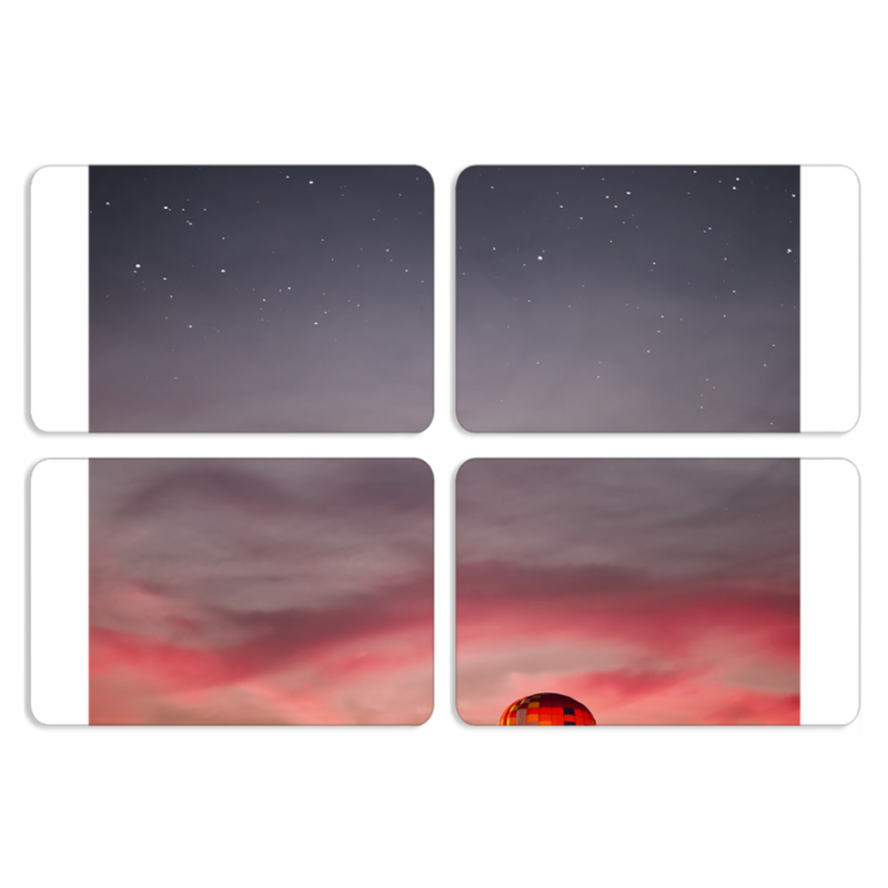 Магнитные фотопазлы 80 на 50 набор 4 штуки 