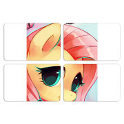 Магнитные фотопазлы 80 на 50 набор 4 штуки My Little Pony Fluttershy