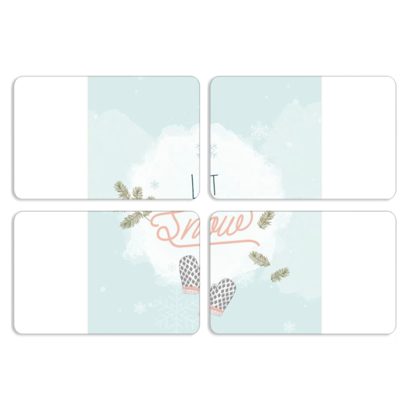 Магнитные фотопазлы 80 на 50 набор 4 штуки 