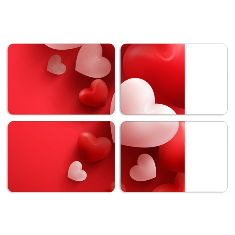 Магнитные фотопазлы 80 на 50 набор 4 штуки 