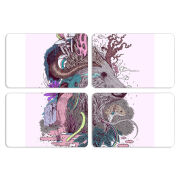 Магнитные фотопазлы 80 на 50 набор 4 штуки 