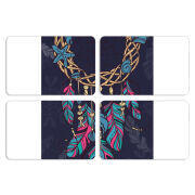 Магнитные фотопазлы 80 на 50 набор 4 штуки 