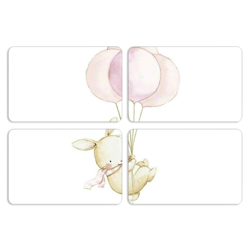 Магнитные фотопазлы 80 на 50 набор 4 штуки 