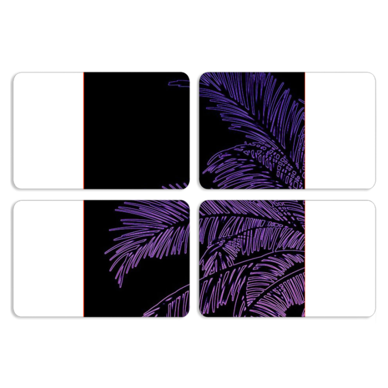 Магнитные фотопазлы 80 на 50 набор 4 штуки 