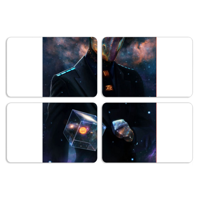 Магнитные фотопазлы 80 на 50 набор 4 штуки 