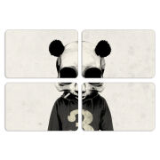 Магнитные фотопазлы 80 на 50 набор 4 штуки 