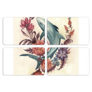 Магнитные фотопазлы 80 на 50 набор 4 штуки 