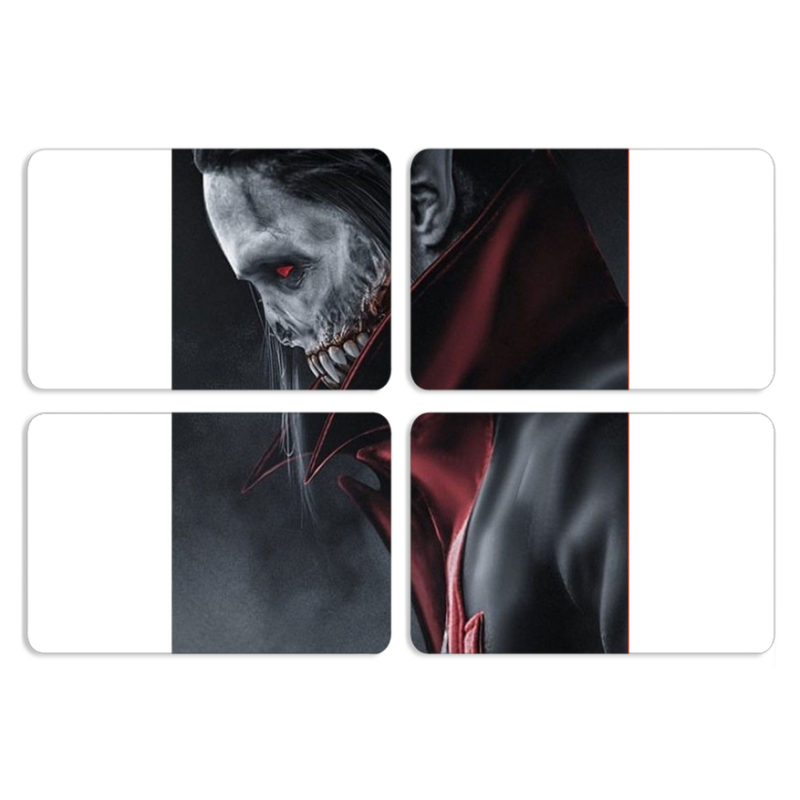 Магнитные фотопазлы 80 на 50 набор 4 штуки 