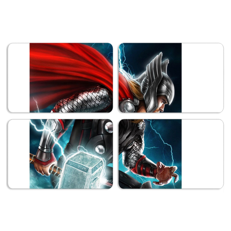 Магнитные фотопазлы 80 на 50 набор 4 штуки 