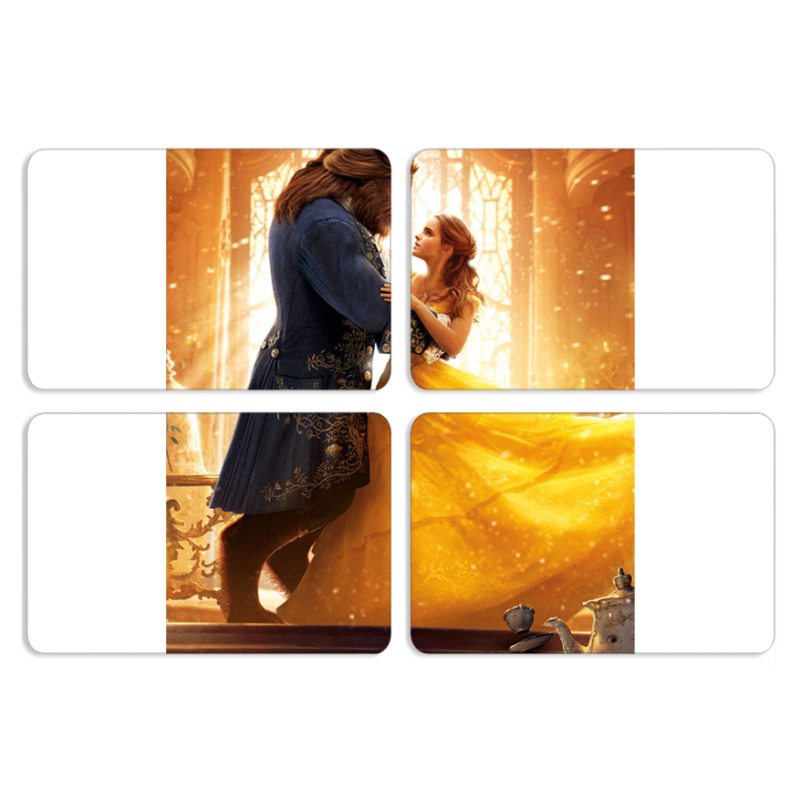 Магнитные фотопазлы 80 на 50 набор 4 штуки 