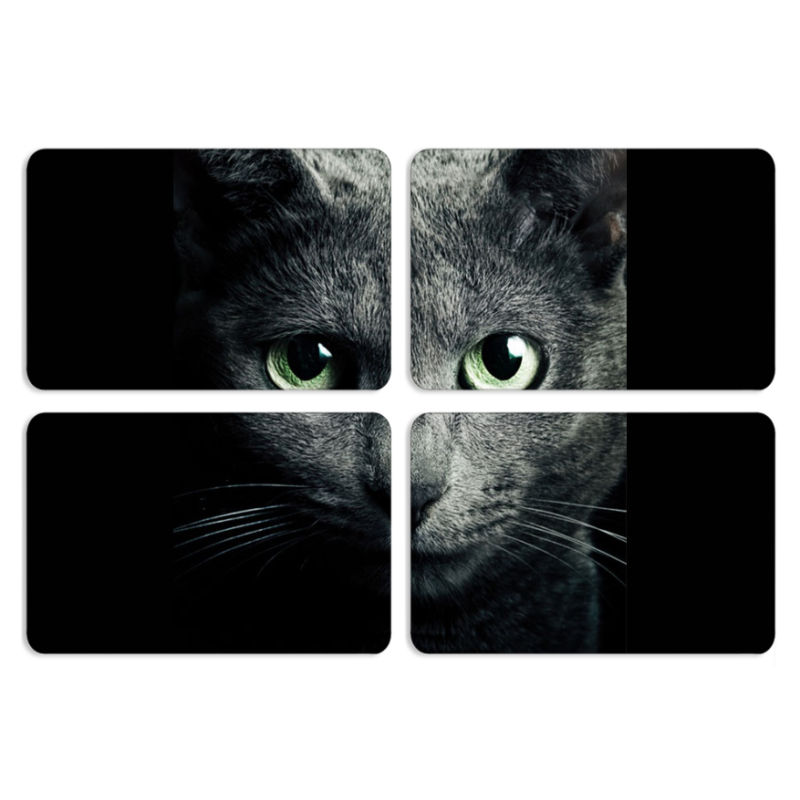 Магнитные фотопазлы 80 на 50 набор 4 штуки 