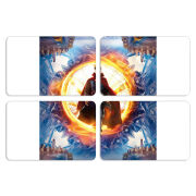 Магнитные фотопазлы 80 на 50 набор 4 штуки 