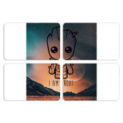 Магнитные фотопазлы 80 на 50 набор 4 штуки 