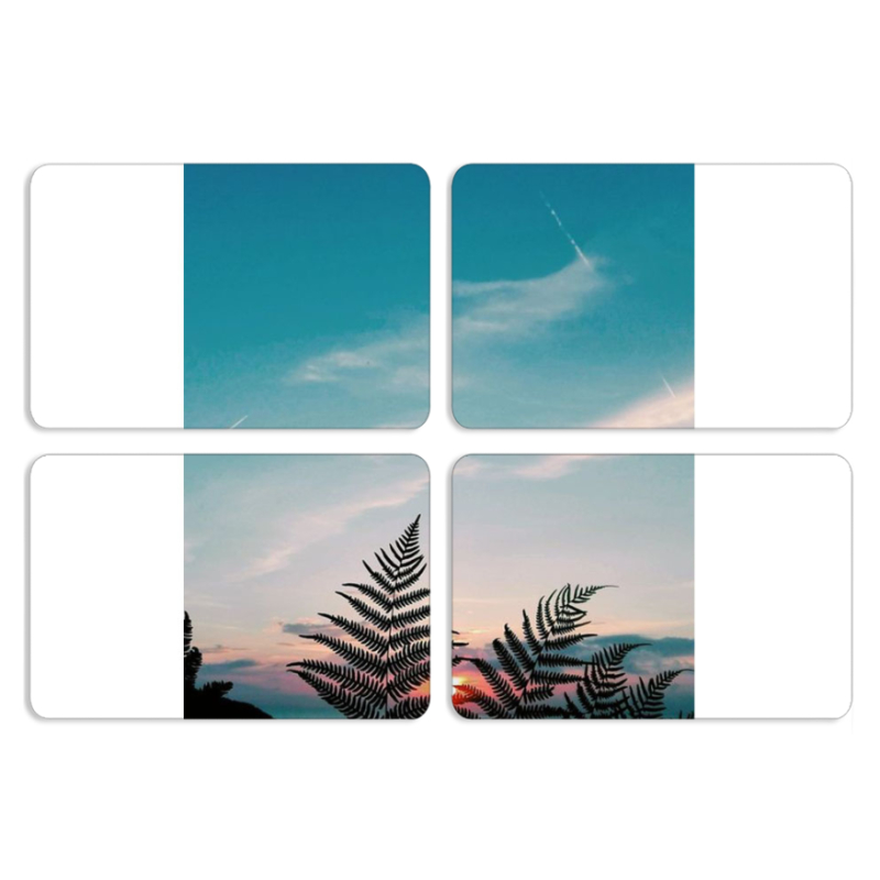 Магнитные фотопазлы 80 на 50 набор 4 штуки 