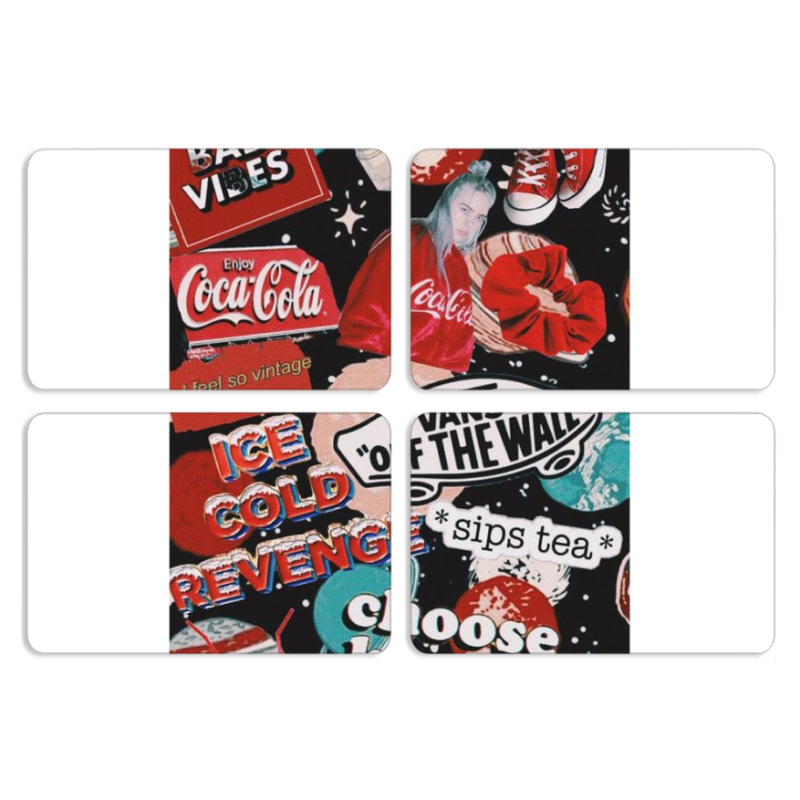 Магнитные фотопазлы 80 на 50 набор 4 штуки 