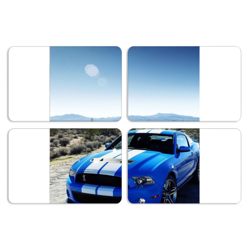 Магнитные фотопазлы 80 на 50 набор 4 штуки 