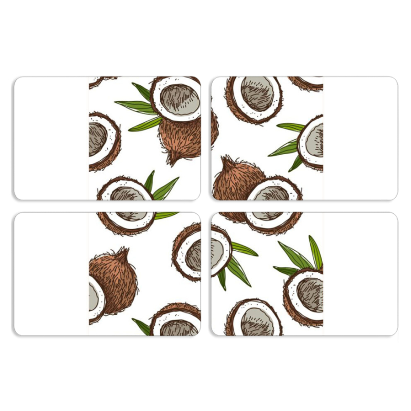 Магнитные фотопазлы 80 на 50 набор 4 штуки Coconut