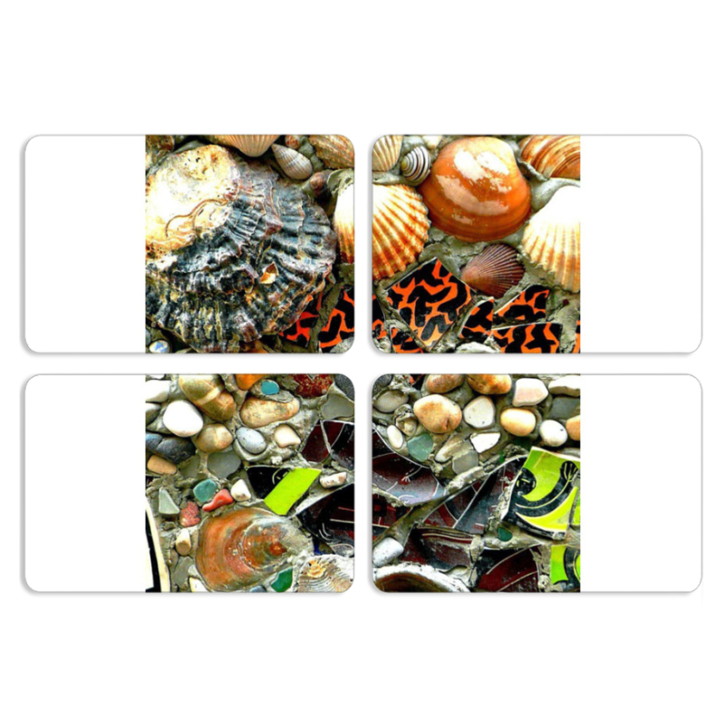 Магнитные фотопазлы 80 на 50 набор 4 штуки 