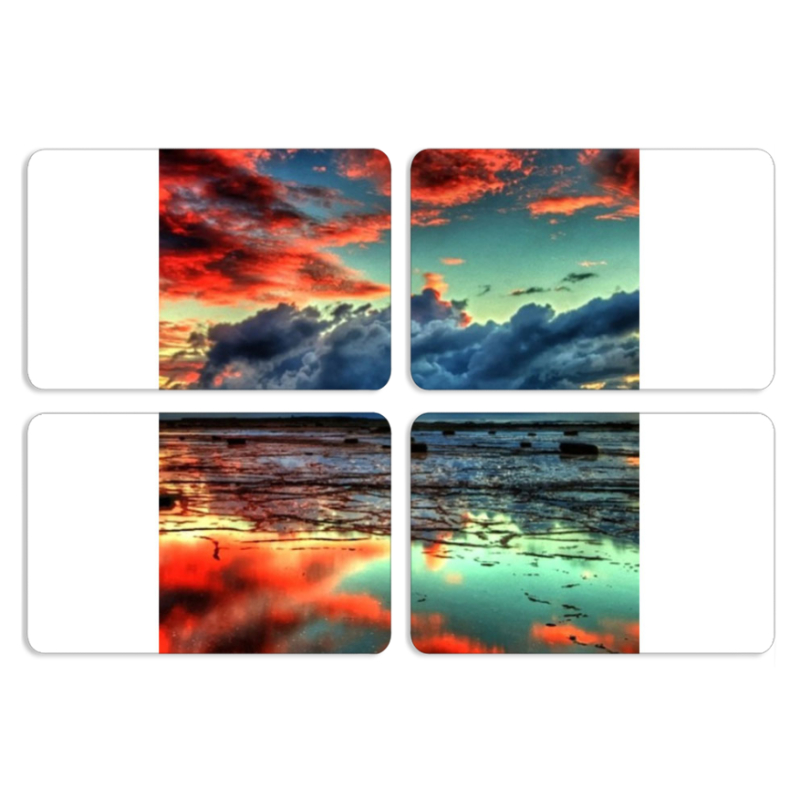 Магнитные фотопазлы 80 на 50 набор 4 штуки 