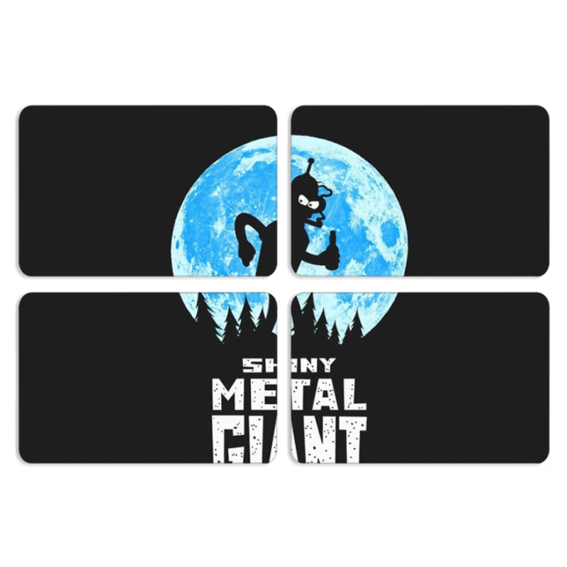 Магнитные фотопазлы 80 на 50 набор 4 штуки 