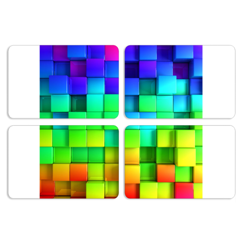 Магнитные фотопазлы 80 на 50 набор 4 штуки 