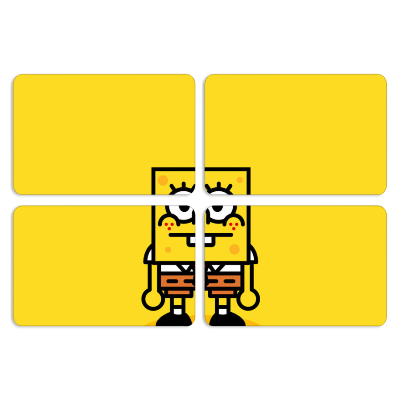 Магнитные фотопазлы 80 на 50 набор 4 штуки 