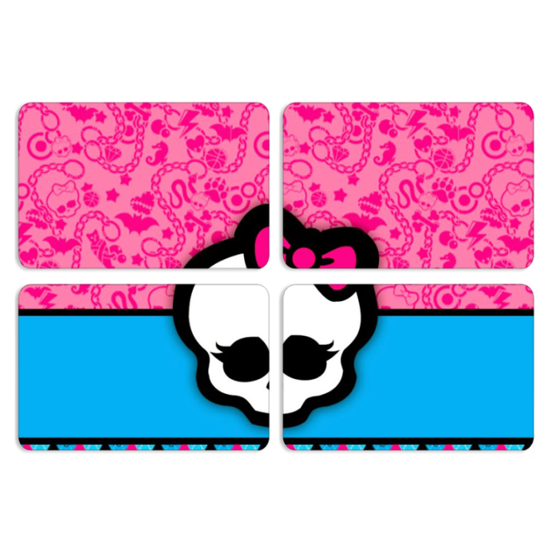 Магнитные фотопазлы 80 на 50 набор 4 штуки 