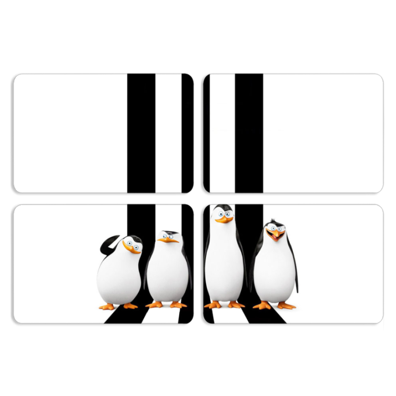 Магнитные фотопазлы 80 на 50 набор 4 штуки 