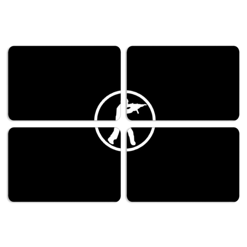 Магнитные фотопазлы 80 на 50 набор 4 штуки 