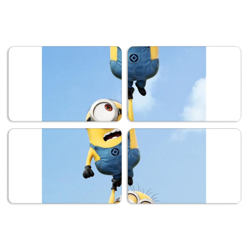 Магнитные фотопазлы 80 на 50 набор 4 штуки 