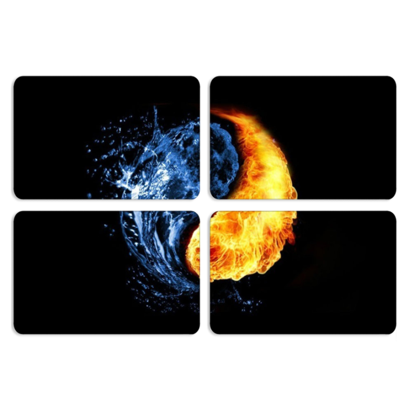 Магнитные фотопазлы 80 на 50 набор 4 штуки 