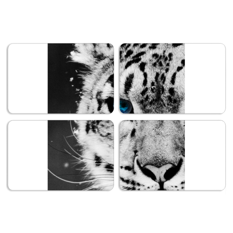 Магнитные фотопазлы 80 на 50 набор 4 штуки 