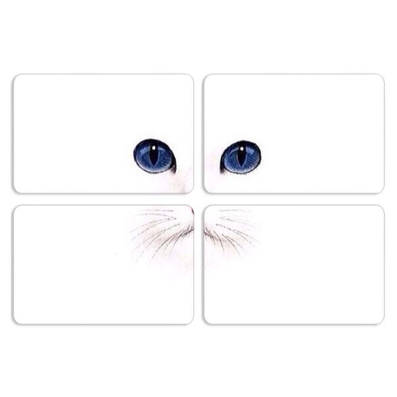 Магнитные фотопазлы 80 на 50 набор 4 штуки 