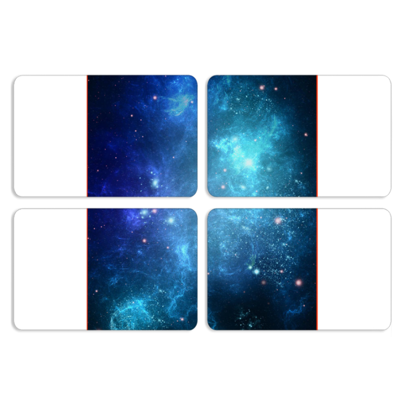 Магнитные фотопазлы 80 на 50 набор 4 штуки 